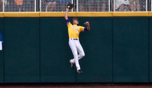 College World Series: LSU-TCU - Mark Laird