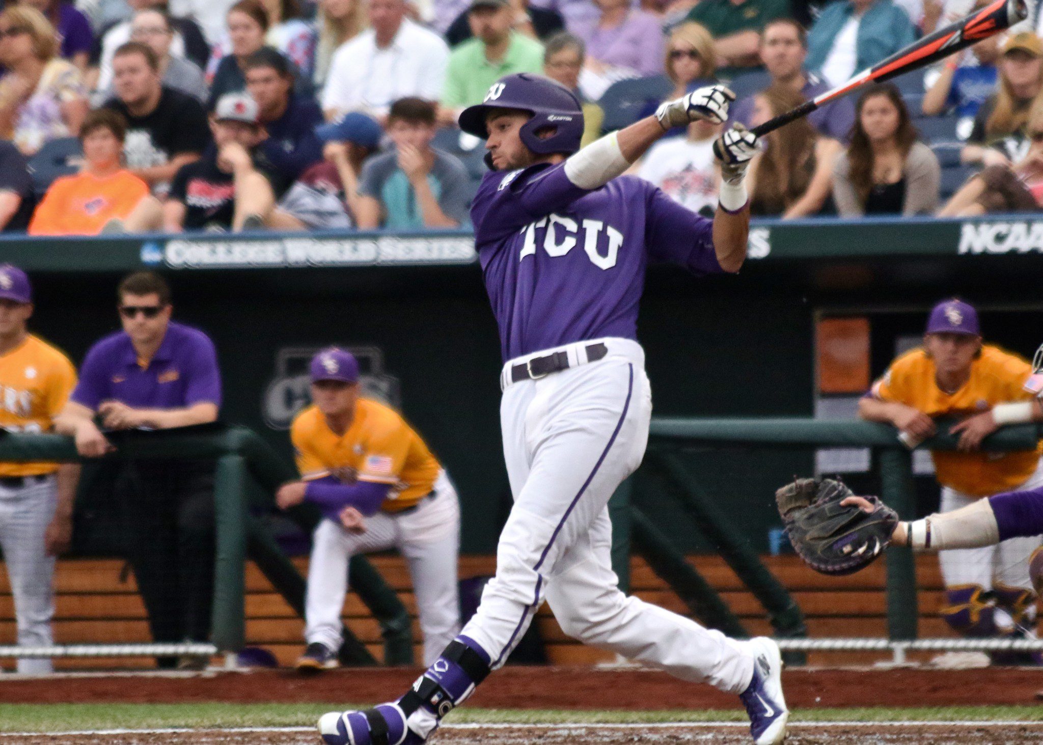 CWS: LSU-TCU - Dane Steinhagen