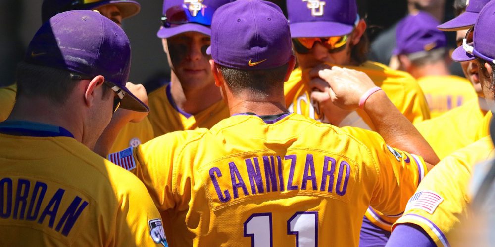 College World Series: LSU-Fullerton - Andy Cannizaro