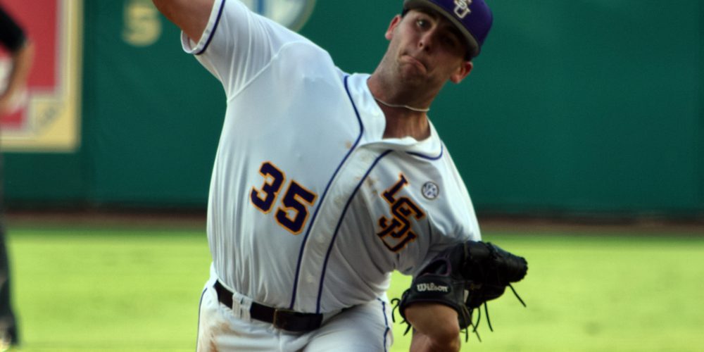 Alex Lange, LSU