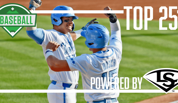 North Carolina moves up in the D1Baseball Top 25 for May 28