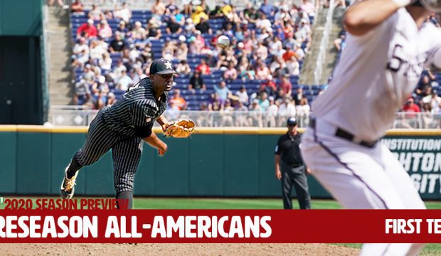 Preseason All-America First Team - Vanderbilt's Kumar Rocker