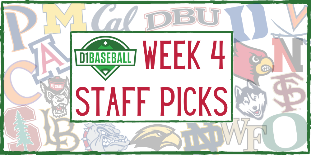 D1Baseball Staff Pick’em Week 4 • D1Baseball
