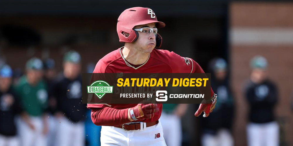 D1 Digest Boston College, Columbia, Texas State’s Mora Headline
