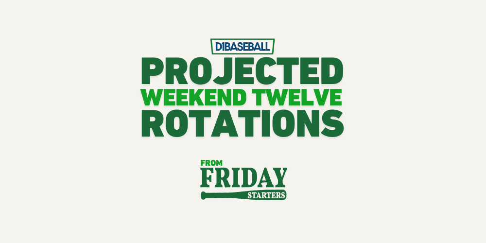 projected weekend rotations