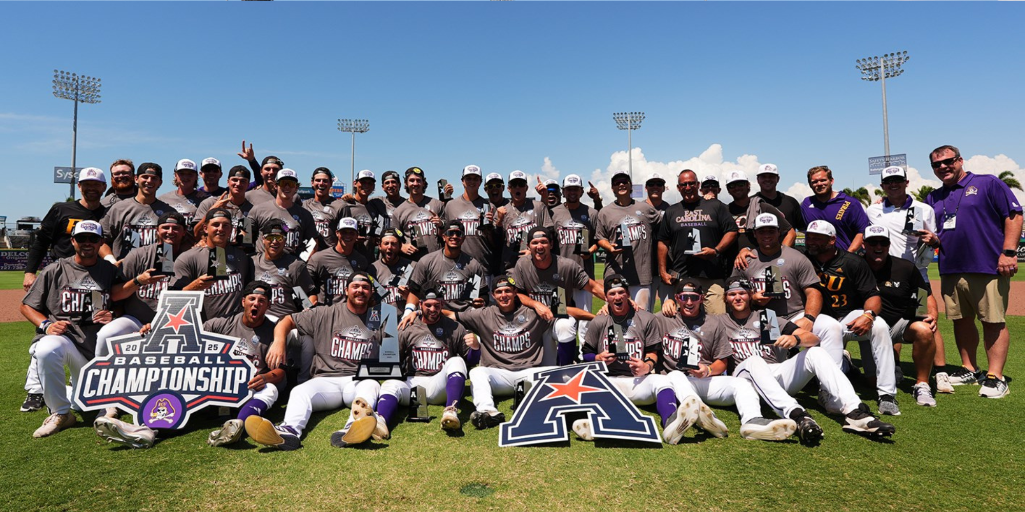 East Carolina wins the 2025 American Baseball Championship (AAC)