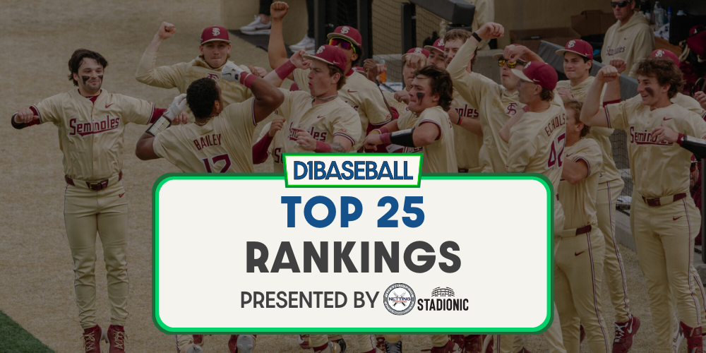 D1Baseball Top 25: UCLA holds steady at No. 1, three teams enter ranks - D1Baseball